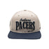 Adult Indiana Pacers Chandler Captain Hat in White by 47' Brand - Front View