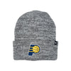 Adult Indiana Pacers Brain Freeze Cuff Pom Knit Hat in Charcoal by '47