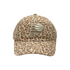 Women's Indiana Pacers Panthera Clean Up Hat in Natural by 47' Brand - Front View