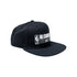 Youth NBA All-Star 2024 Indianapolis Lil' Shot Captain Hat in Black by 47' - Angled Right Side View