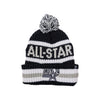 Adult NBA All-Star 2024 Indianapolis Bering Cuff Pom Knit Hat in Black by '47 Brand