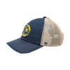Adult Indiana Pacers Garland Clean Up Hat in Navy by 47' - Angled Left Side View