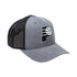 Adult Indiana Pacers Carbon Trucker Hat in Black by 47' - Angled Right Side View