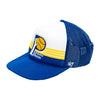 Adult Indiana Pacers Liftoff Trucker Hat in Royal by 47'