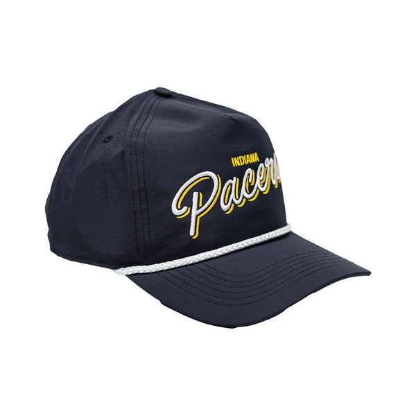 Adult Indiana Pacers Fairway Hitch Hat in Navy by 47' - Angled Right Side View