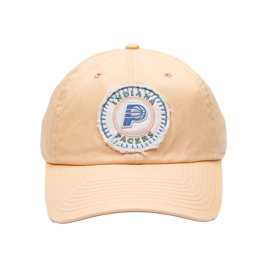 Women's Indiana Pacers Joyful Clean Up Hat in Orange by 47' - Front View