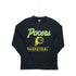 Adult Indiana Pacers 23-24' CITY EDITION Franklin Long Sleeve T-shirt by 47' - Front View