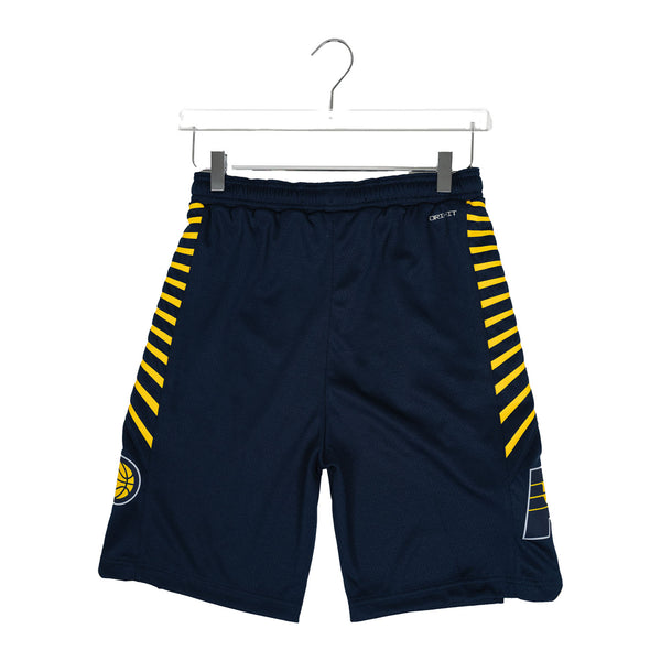 Youth Indiana Pacers Icon Swingman Shorts by Nike - Back View