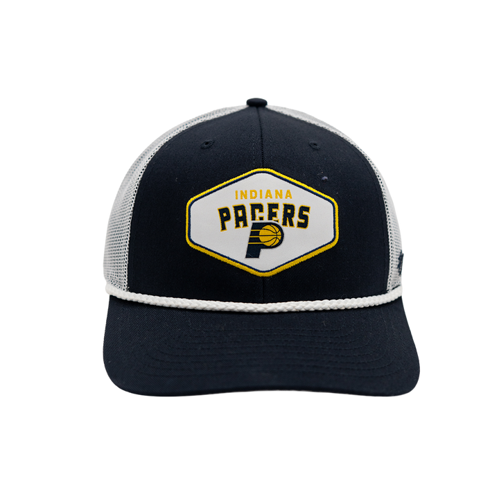 Adult Indiana Pacers Ace Out Trucker Hat in Navy by '47