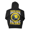 Adult Indiana Pacers 2024 NBA Playoffs Hooded Sweatshirt in Black by Authmade