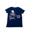 Youth Indiana Fever Caitlin Clark T-shirt in Navy by Round 21
