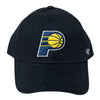 Youth Indiana Pacers Primary Logo MVP Hat in Navy by 47' - Front View