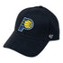 Youth Indiana Pacers Primary Logo MVP Hat in Navy by 47' - Angled Left Side View