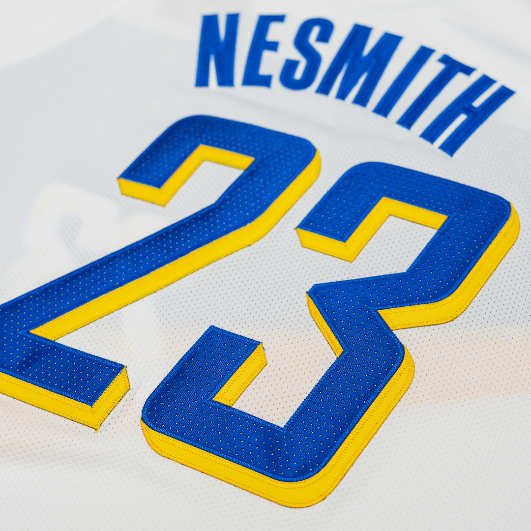 Adult Indiana Pacers 25-26' CITY EDITION #23 Aaron Nesmith Authentic Jersey in White by Nike