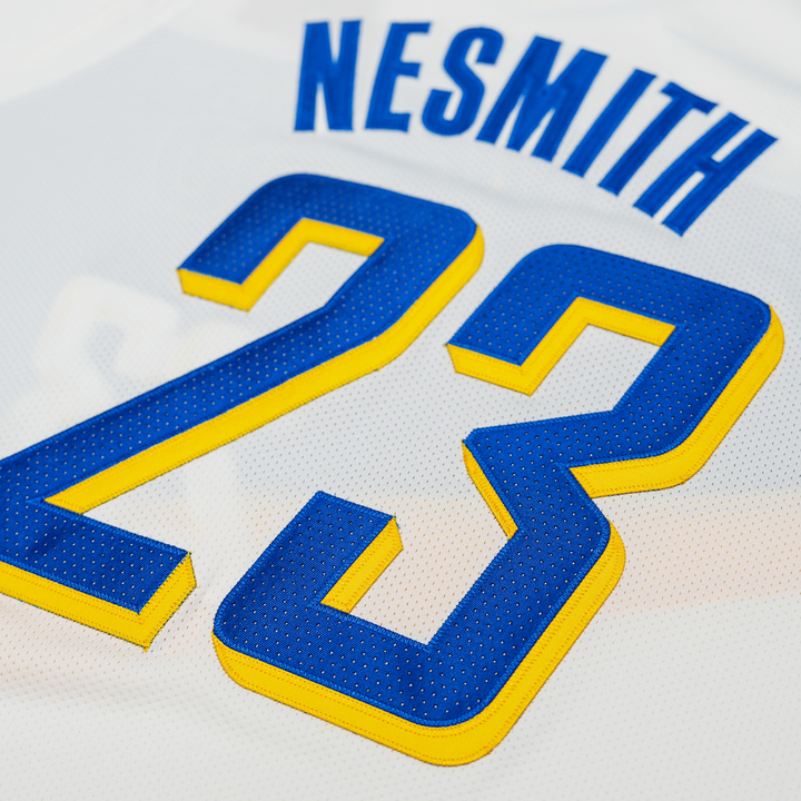 Adult Indiana Pacers 25-26' CITY EDITION #23 Aaron Nesmith Authentic Jersey in White by Nike