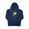Adult Indiana Pacers Primary Logo Club Hooded Pullover Fleece Sweatshirt in Navy by Nike