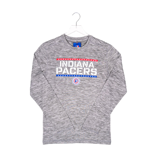 Adult Indiana Pacers 23-24' Hoops for Troops Long Sleeve T-shirt by Fanatics - Front View