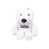 NBA All-Star 2024 Indianapolis 10in Polar Bear Plush Doll in White by FOCO - Front View
