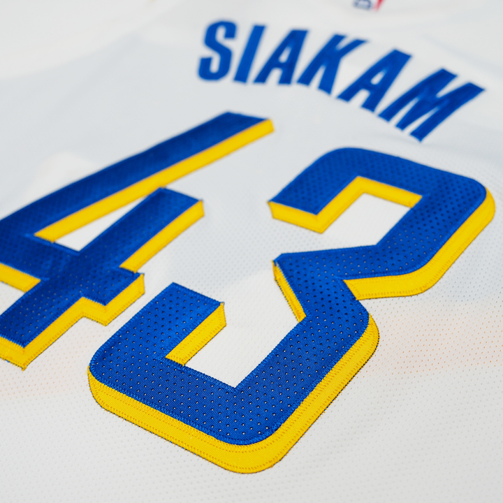 Adult Indiana Pacers 25-26' CITY EDITION #43 Pascal Siakam Authentic Jersey in White by Nike