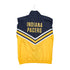 Adult Indiana Pacers Power Hitter Lightweight Jacket in Navy by Starter - Back View