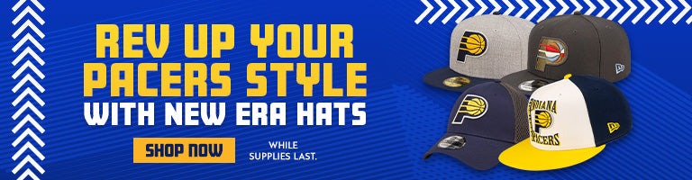 Rev Up Your Pacers Style With New Era Hats SHOP NOW WHILE SUPPLIES LAST.