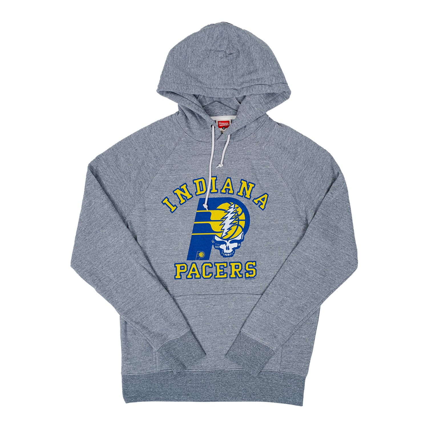 Adult Indiana Pacers Grateful Dead Hooded Fleece by Homage