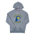Adult Indiana Pacers Grateful Dead Hooded Fleece by Homage in Grey - Front View