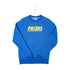 Adult Indiana Pacers Hardwood Classic Wordmark Crewneck Sweatshirt in Royal by Homage - Front View