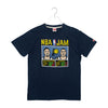 Adult Indiana Pacers Haliburton and Toppin NBA Jam T-shirt by Homage