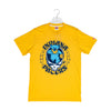 Adult Indiana Pacers Grateful Dead Bear T-shirt in Gold by Homage