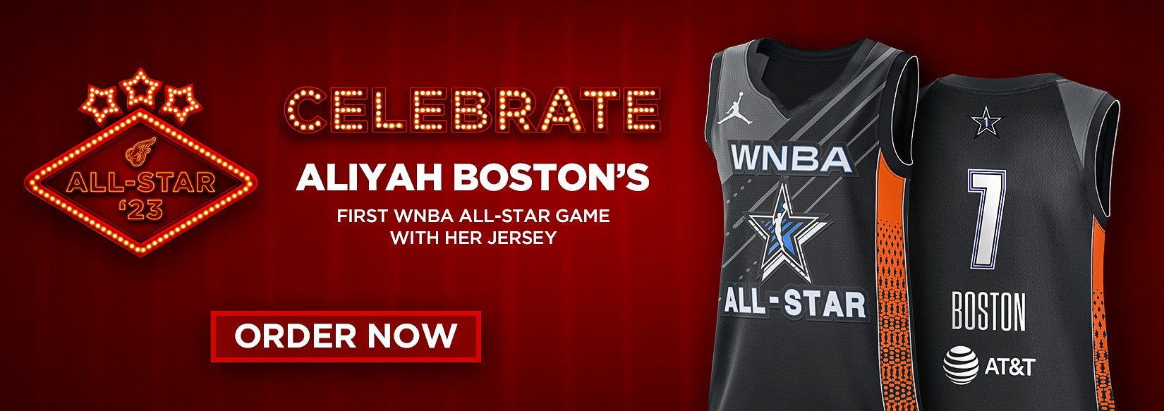 Celebrate Aliyah Boston's First WNBA All-Star Game With Her Jersey ORDER NOW