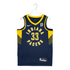 Adult Indiana Pacers #33 Myles Turner Icon Swingman Jersey by Nike in Navy - Front View