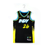 Adult Indiana Pacers 23-24' CITY EDITION #26 Ben Sheppard Swingman Jersey by Nike In Black - Front View