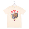 Adult Indiana Fever Playmaker T-Shirt by Item Of The Game in Cream - Front View