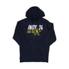 Adult NBA All-Star 2024 Indianapolis Hooded Sweatshirt in Navy by Item Of The Game