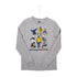 Adult Indiana Pacers Black History Month Long Sleeve Shirt in Grey by Item Of The Game in Grey - Front View