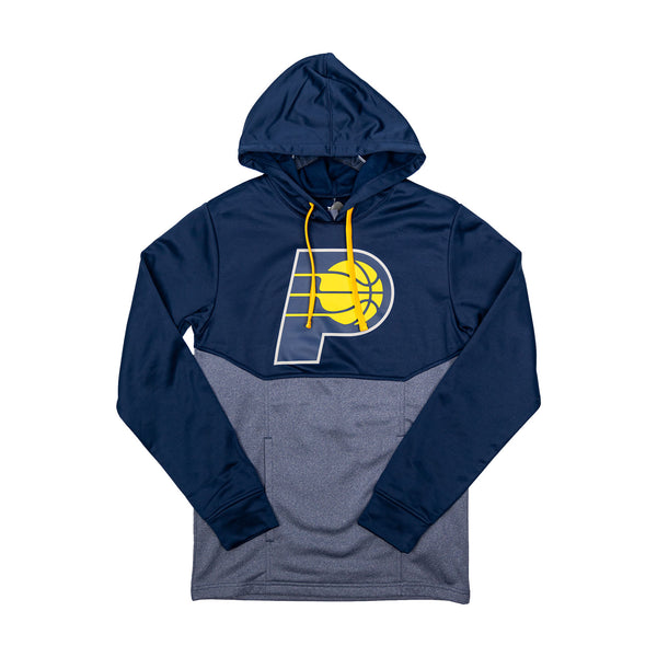 Adult Indiana Pacers Winter Camp Pullover Hooded Fleece by Fanatics - Front View