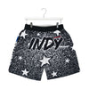 Adult Indianapolis NBA All-Star Weekend 1985 Jumbotron Shorts by Mitchell and Ness - Back View