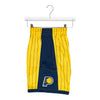 Men's Indiana Pacers Pinstripe Hardwood Classic Shorts by Mitchell & Ness - Side View