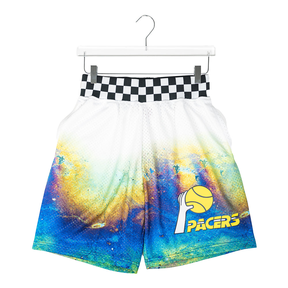 Men's Fanatics Branded Navy Indiana Pacers Slice Shorts