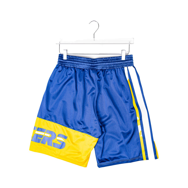 Men's Indiana Pacers Heritage Shorts by Mitchell and Ness - Back View