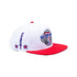 Adult All-Star Weekend 1985 East Snapback in White by Mitchell and Ness - Angled Right Side View