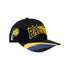 Adult Indiana Pacers Brushed Past Ya Pro Snapback Hat by Mitchell and Ness - Angled Right Side View