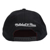 Adult NBA All-Star Game 1985 Indianapolis Snapback Hat in Black by Mitchell and Ness - Back View