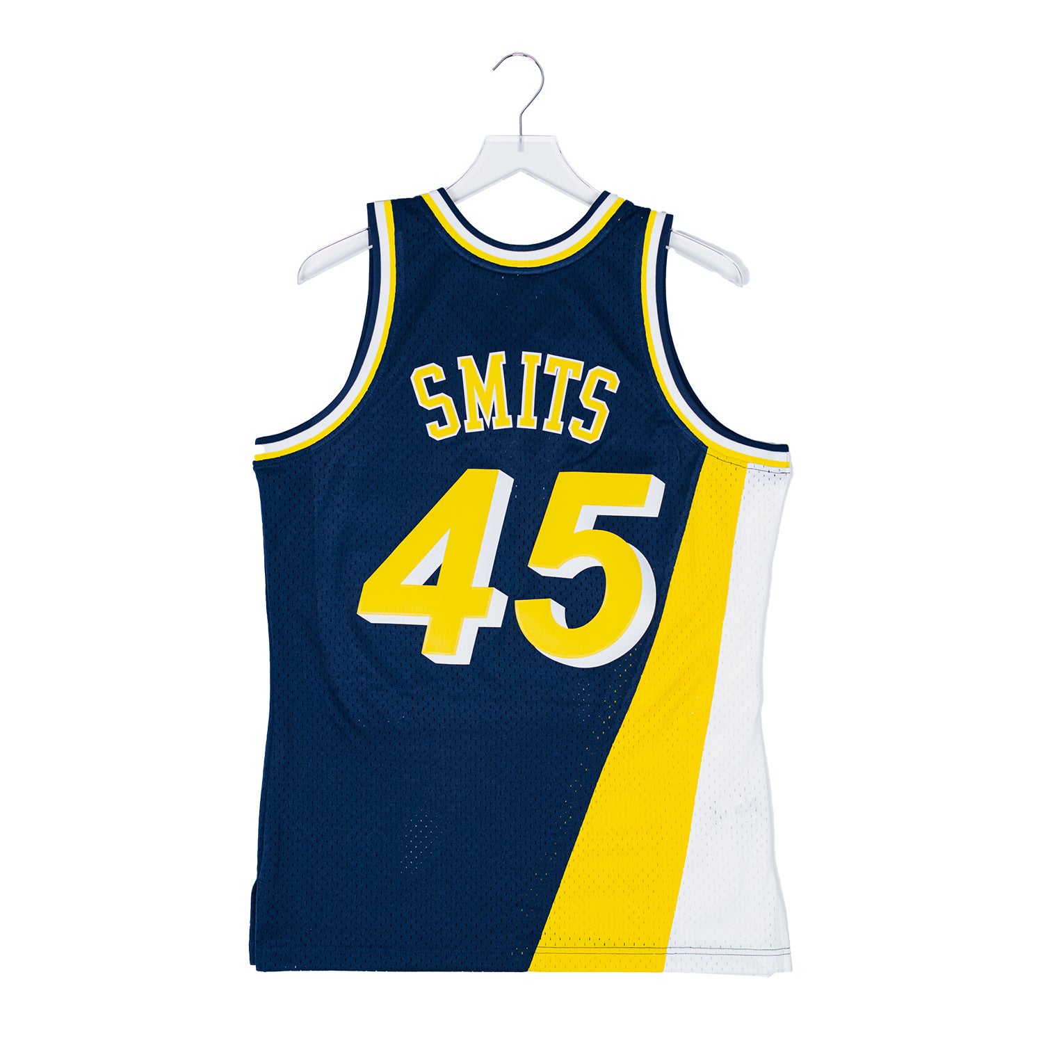 Vintage Indiana Pacers Rik Smits #45 Basketball-NBA Champion Jersey Size40