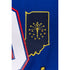 Adult Indianapolis 1985 NBA All-Star Game Highway Jersey by Mitchell and Ness - Zoomed in State Logo View