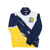 Adult Indiana Pacers Full Zip Paintbrush Windbreaker by Mitchell and Ness