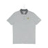 Adult Indiana Mad Ants Mini Stripe Polo Shirt in Grey by Nike - Front View