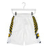 Youth Indiana Pacers Association Swingman Short by Nike in White - Back View