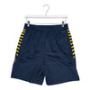 Adult Indiana Pacers Icon Swingman Shorts by Nike in Blue and Gold - Back View